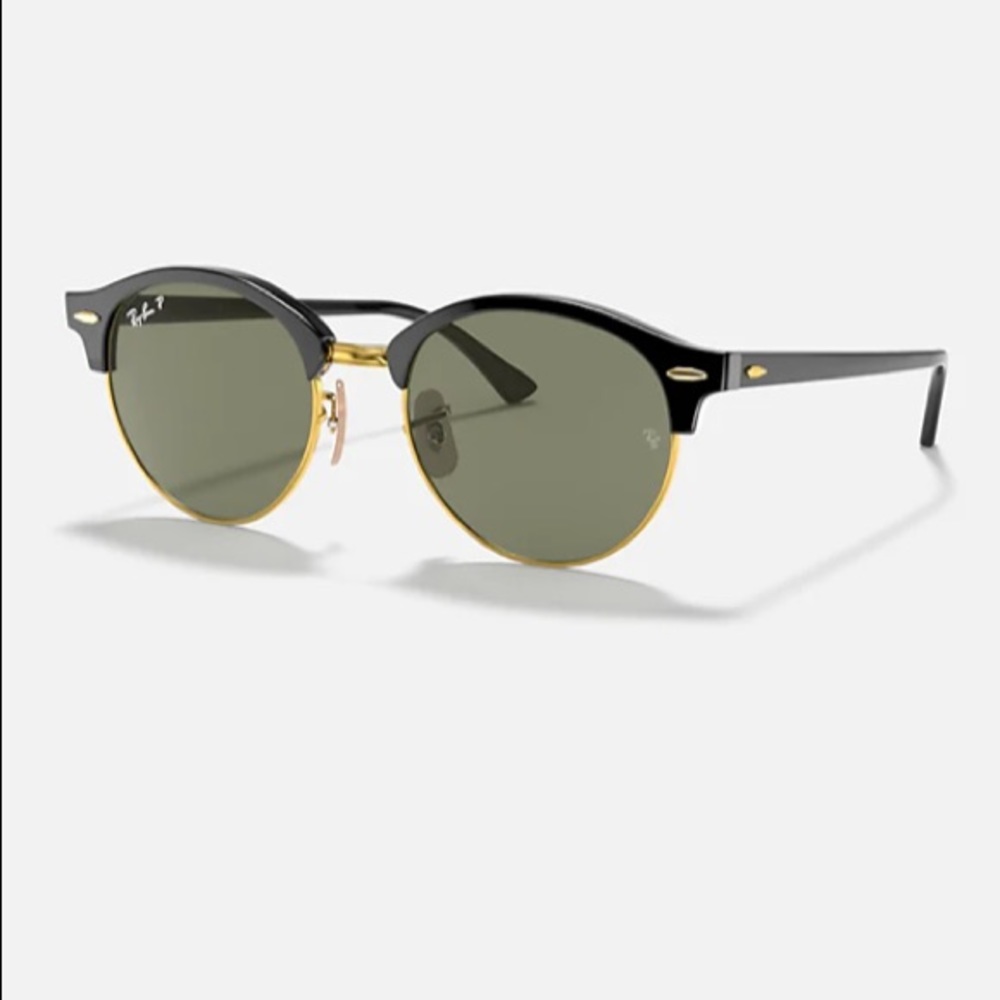 Ray Ban Polarized Clubround Classic Sunglasses